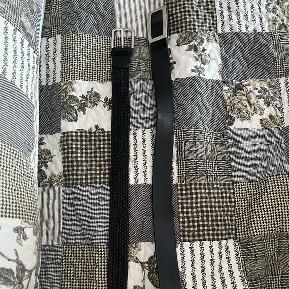 2 PIECE BLACK BELT SET - Picture 2 of 11